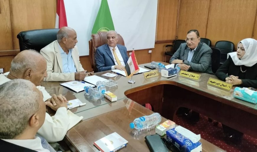 تجارية الإسماعيلية تستقبل وفد غرفة الأقصر لبحث التعاون المشترك