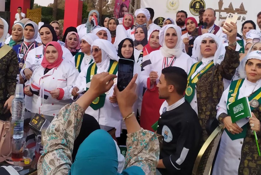 تكريم شيفات مصر والوطن العربي فى الحفل الختامى لمسابقة ،،ملتقى طهاة مبدعون،،