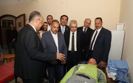 محافظ الشرقية  يزور طب فاقوس ويتفقد الأقسام المختلفة ويُؤكد أن الجامعة ستظل شريك أساسي وداعم رئيسي للتنمية