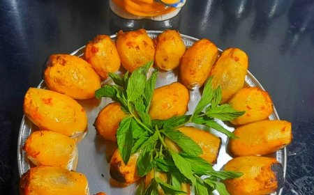 طريقة اعداد البطاطس بحشو اللحمة المفرومة