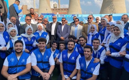 "(شباب يدير شباب) وافتتاح وزير الشباب والرياضة لإستاد غزل المحلة"