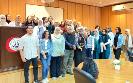 بحوث الصحة الحيوانية يشارك في تدريب٧٠٠  من الكوادر الطلابيه  بجامعة 6 اكتوبر.