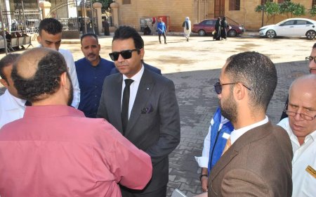 وكيل صحة سوهاج يتفقد مستشفى طهطا العام لمتابعة استعدادات تشغيل قسم جراحات القلب المفتوح