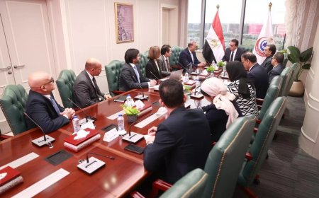 نائب رئيس مجلس الوزراء وزير الصحة بحث مع وفد شركة جلاسكو (GSK) سبل التعاون في القطاع الصحي