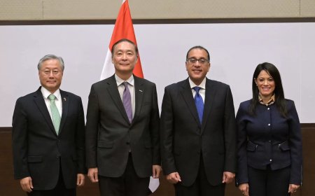 مصر وكوريا توقعان اتفاقية بقيمة 8 ملايين دولار لتعزيز التعليم الفني بجامعة بني سويف التكنولوجية