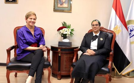 رئيسة قومي المرأة  تستقبل قرينة رئيس جمهورية كولومبيا