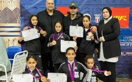 طلاب مدارس مصر الخير يحصدون الذهبية في البطولة العربية للجيت كون دو
