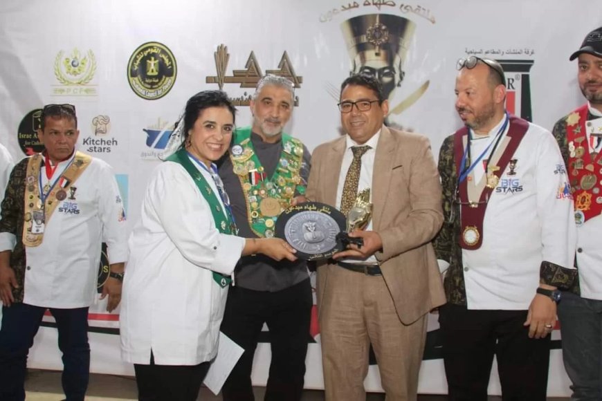 مدارس التعليم الفنى بالقاهرة تحصل على المراكز الأولى بمسابقة ،،ملتقى طهاة مبدعون ،،