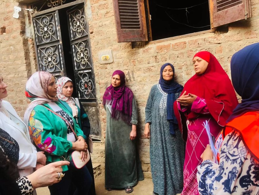إنطلاق حملة طرق أبواب لقومى المرأة بسوهاج عن المبادرة الرئاسية بداية  