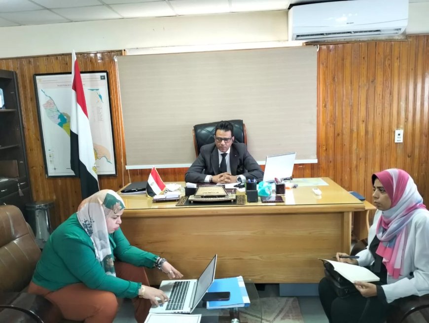 وكيل وزارة الصحة بسوهاج يترأس الإجتماع الدوري للجنة التخلص الآمن من النفايات الطبية الخطرة 