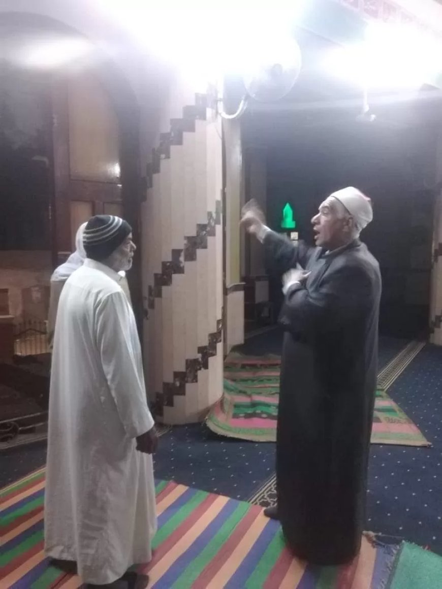 وكيل وزارة الأوقاف بالمنيا يجري جولات تفتيشية مفاجئة على مساجد المحافظة