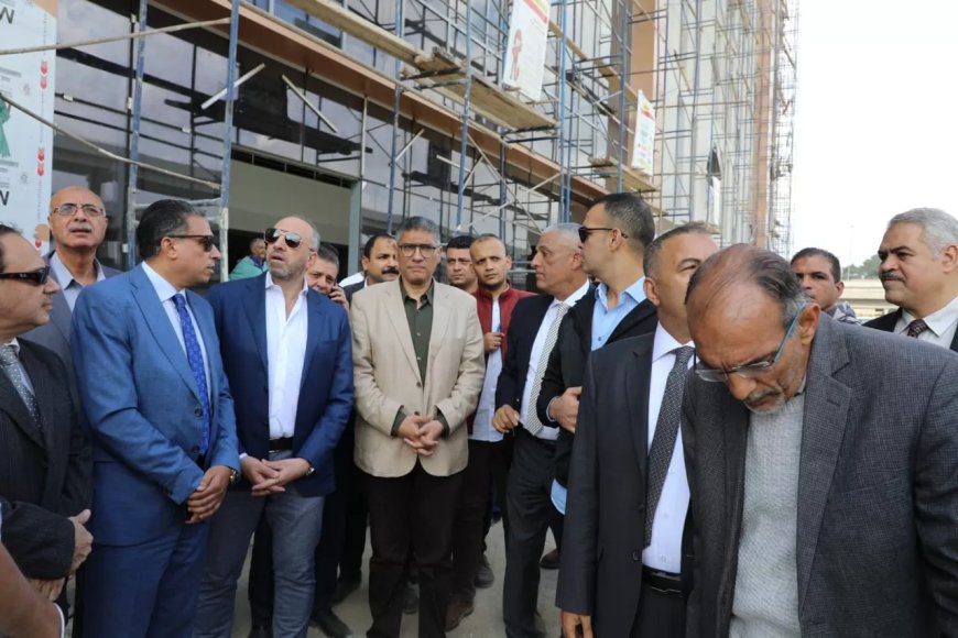 طفرة تنموية | محافظ الجيزة يتفقد نسب التنفيذ بمشروع مستشفي بولاق الدكرور الجديدة بتكلفة تخطت مليار جنيه