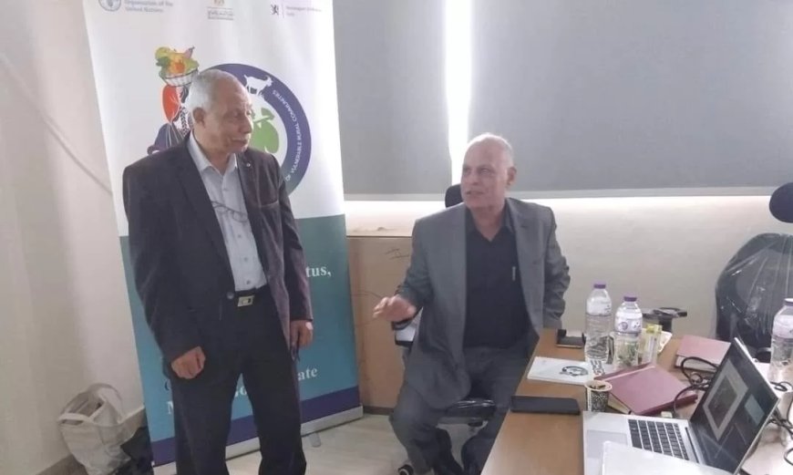 تدريب مهندسي الإرشاد الزراعي في المدارس الحقلية بالمنيا 