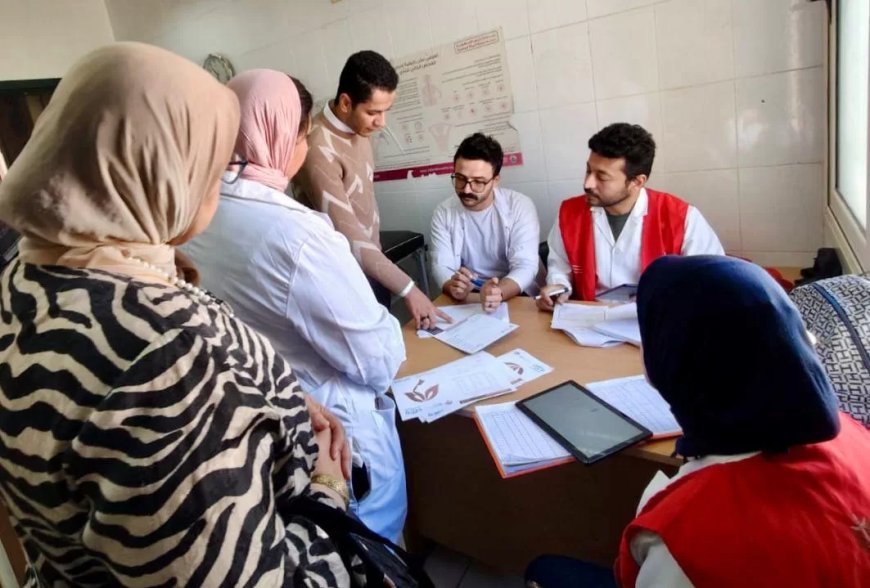 فريق الحوكمة والمراجعة يجري مناورة عملية بمستشفى أبوقير للتأكد من سرعة استجابة الطاقم الطبي