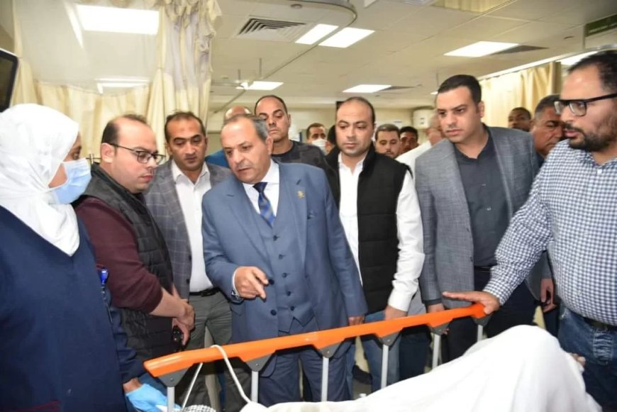محافظ بورسعيد ينعي المتوفيين في حادث طريق بورسعيد – المطرية