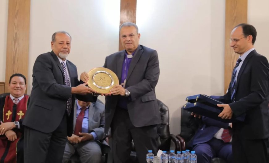 تنصيب القس سامح داود راعيًا للكنيسة الإنجيلية بالإسعاف