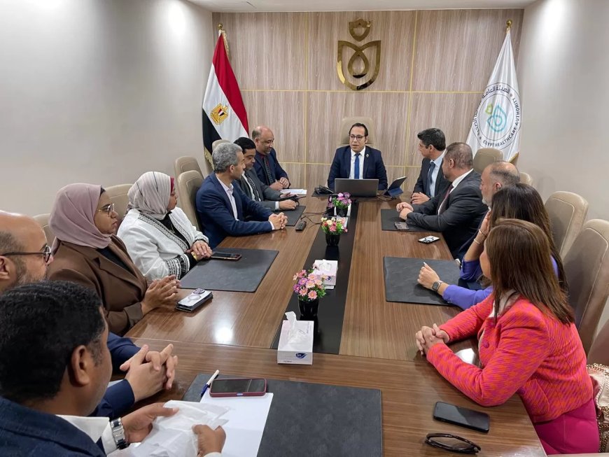 هيئة الرعاية الصحية استقبلت وفد شركة جانسن الذراع الدوائي لجونسون أند جونسون العالمية بمنشآتها بالأقصر