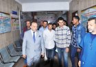 محافظ اسيوط يتفقد المركز الصحى الحضرى ووحدة الفيروسات الكبدية بمديرية الصحة للاطمئنان على سير العمل