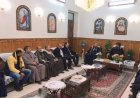 وفد من حزب مستقبل وطن ابنوب يزور كنيسة الشهيد " أبوسيفين" لتقديم التهنئة