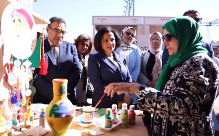 القومي للمرأة يشارك في معرض ديارنا للحرف اليدوية والتراثية لاول مرة بمدينة الجونة