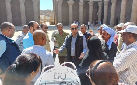 أمين عام المجلس الأعلى للآثار فى جولة بالأقصر وأسوان :            اسنا..على خريطة السياحة العالمية..                     تطوير وترميم معبد المدينة الشهير وإعداده للزيارة..                  تفعيل منظومة التذاكر الإلكترونية والبوابات الرقمية..بمنطقة الكاب الأثرية