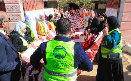 “بصمة خير” مبادرة مستقبل وطن مع التعليم بالداخلة.