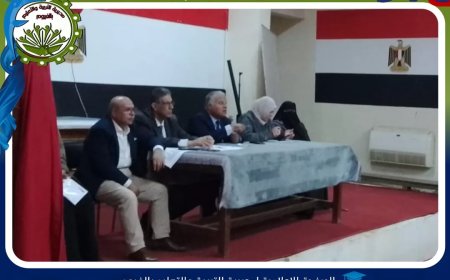 “تعليم الفيوم” يناقش تسليم التابلت وضوابط الامتحانات ومبادرات تعليمية جديدة