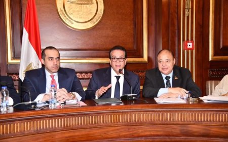 د. خالد عبدالغفار أمام لجنة الصحة بمجلس الشيوخ : قانون تنظيم المسؤولية الطبية وحماية المريض بناء على توجيهات الرئيس عبدالفتاح السيسي لتحسين بيئة عمل الأطباء والفريق الصحي مع ضمان توفير حقوق المرضى