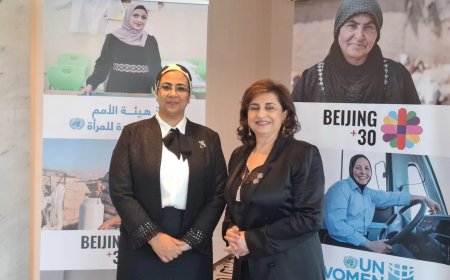 خلال مشاركتها في فعاليات  لجنة الأمم المتحدة الاقتصادية والاجتماعية لغربى آسيا(الإسكوا) بسلطنة عمان :  المستشارة أمل عمار تلتقى ب سيما بحوث المديرة الإقليمية لهيئة الأمم المتحدة للمرأة