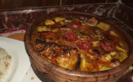 طاجن الكوسه باللحمة بالفرن بطريقه بسيطة