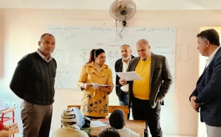 وكيل تعليم قنا في زيارة مفاجئة لمدارس قفط لتقييم الانضباط ومتابعة العملية التعليمية