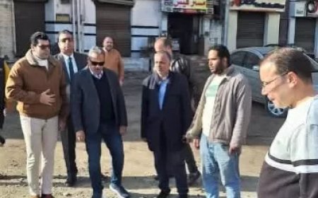 محافظ الشرقيةيتفقد أعمال أعمال رد الشيء لأصله بمنطقة فلل الجامعة بالزقازيق