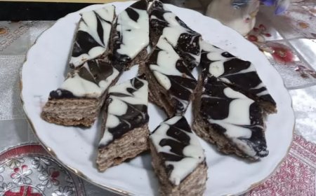 بسكويت الويفير الجزائري بطريقة مميزه