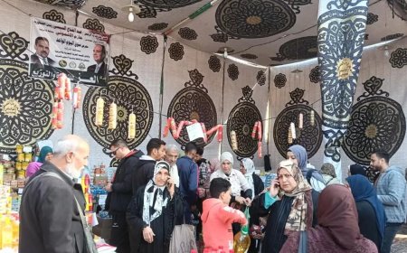 “سوق اليوم الواحد” بمنطقة الصيادين بالزقازيق يشهد إقبالاً كثيفاً من المواطنين