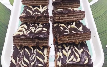 بسكويت الويفر بطربقة مميزة