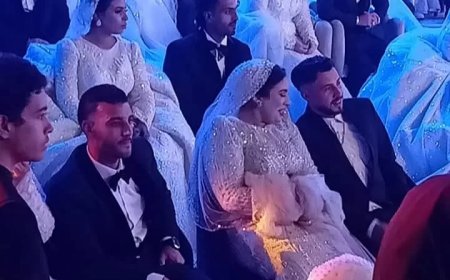 «مستقبل وطن» يحتفل بزفاف 50 عروسا.. بالمنوفية