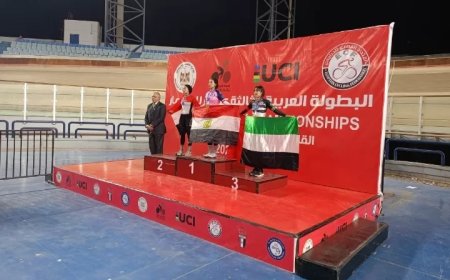 مصر تواصل صدارة البطولة العربيةلدراجات المضمار
