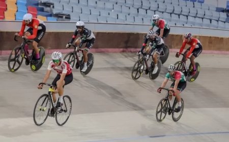 باكتساح.. فراعنة الدراجات يتوجون بلقب البطولة العربية للمضمار