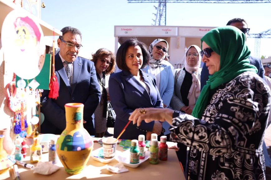 القومي للمرأة يشارك في معرض ديارنا للحرف اليدوية والتراثية لاول مرة بمدينة الجونة