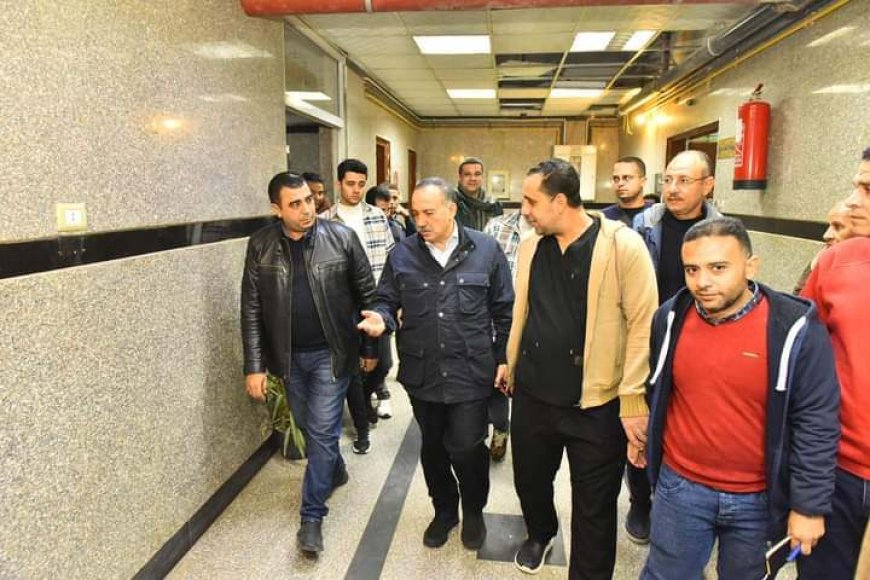 خلال جولة ميدانية محافظ أسيوط يطمئن على تقديم الخدمات الطبية بشكل لائق للمرضى بمستشفى الإيمان العام