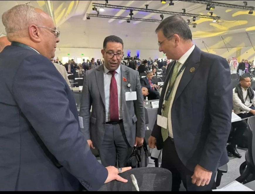 وزير الزراعة يلتقي ممثل رئيس الوزراء الباكستاني ورئيس المجموعة الأفريقية  للمفاوضين