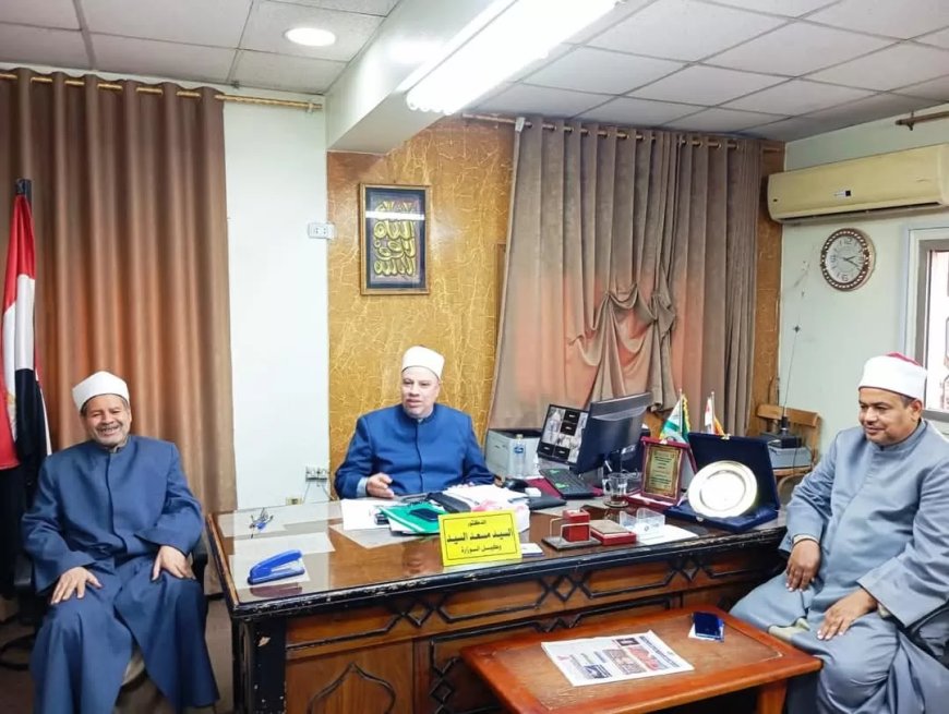 وكيل وزارة الأوقاف بالجيزة يوصي مديري الإدارات: تابعوا المساجد ميدانيا ..واحسنوا معاملة المواطنين