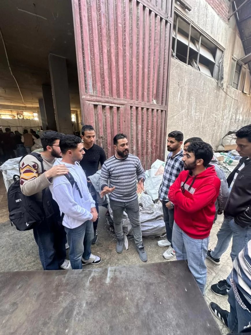 طلاب جامعة الدلتا التكنولوجية يواصلون الزيارات العلمية الميدانية للكيانات والهيئات المختلفة