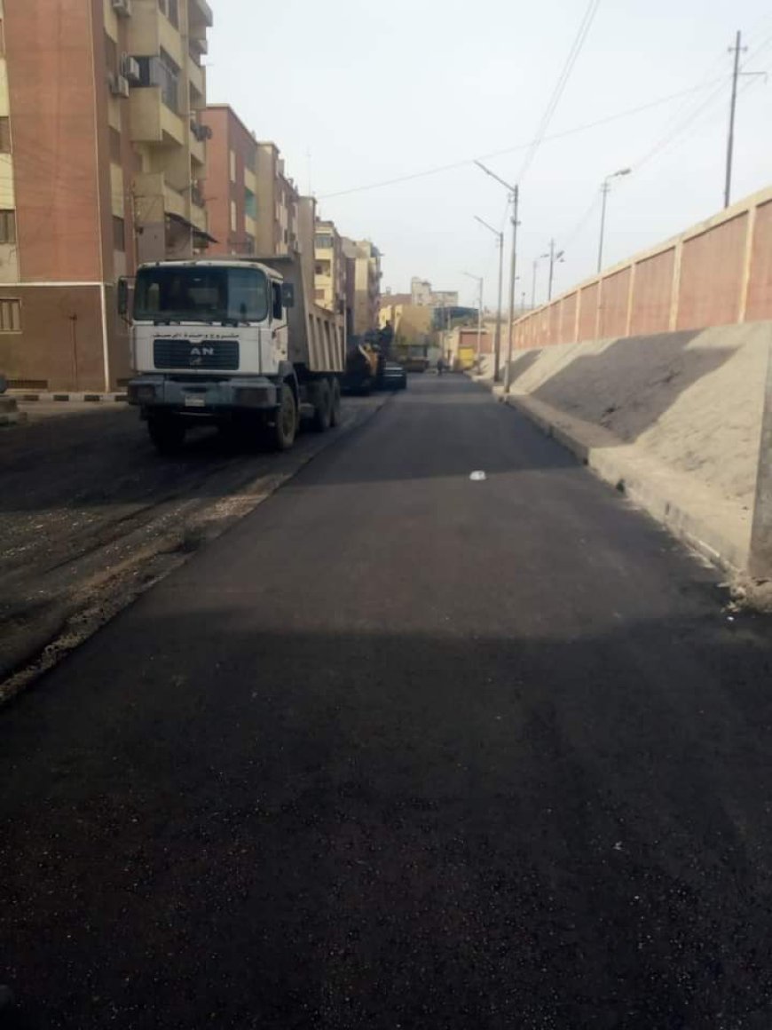 محافظ اسيوط: رصف الطريق الموازى للسكة الحديد بمنطقة السادات بحى غرب
