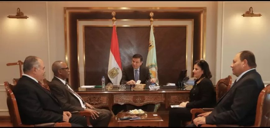 وزير الزراعة يستقبل المدير الاقليمي للايفاد لبحث المشروعات الزراعية المشتركة ..