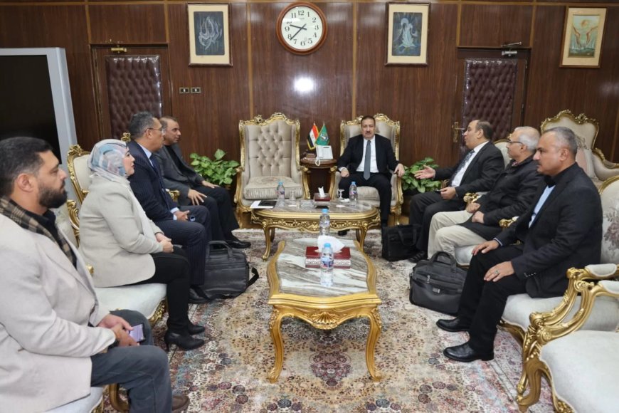 محافظ المنوفية يلتقى وفد التخطيط و بنك الاستثمار ..لمتابعة آليات تنفيذ المشروعات الجديدة وتقديم الدعم للارتقاء بمستوى الخدمات