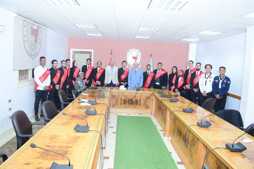 في لقائه الأول بإتحاد طلاب جامعة سوهاج..النعماني: “كونوا على قدر المسئولية التي وضعها الطلاب علي عاتقكم”