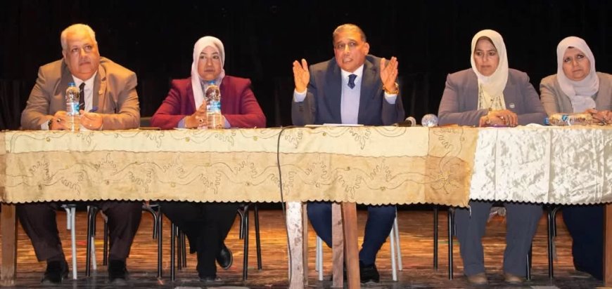 اجتماع عاجل برؤساء كنترولات الشهادة الإعدادية | وكيل وزارة التعليم بالجيزة: تصحيح الامتحانات مسؤولية وطنية تطلب الدقة والنزاهة