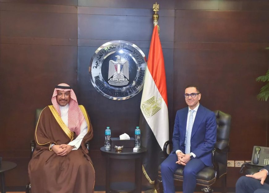 وزير الاستثمار يلتقى وزير الصناعة السعودي لبحث سبل تنمية وتطوير علاقات التعاون الاقتصادي بين البلدين