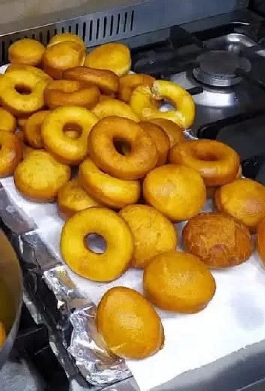 طريقة عمل الدونات المقليه